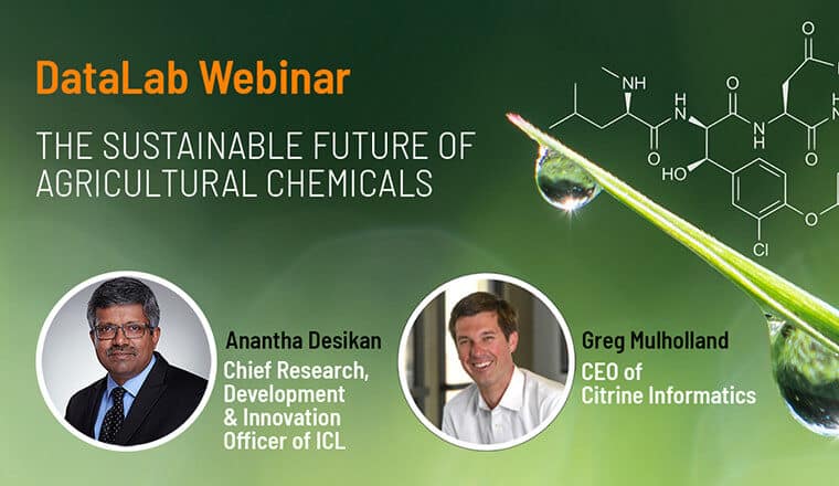 Join the EVP and CITO of ICL to discuss the sustainable future of agricultural chemicals.