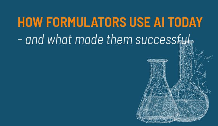 Hannah Melia will discuss how AI is being used by formulators today - and what made them successful