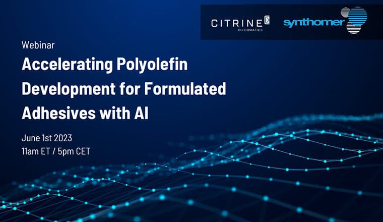 Accelerating Polyolefin-Based Adhesives Development with AI