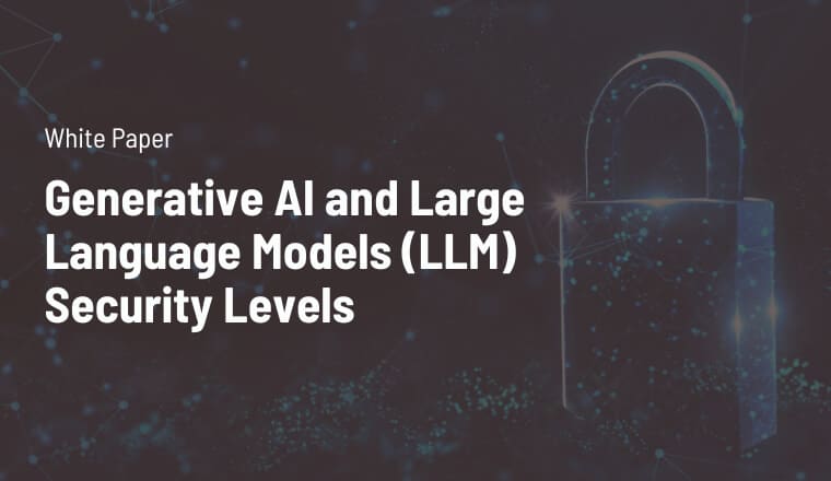 White Paper - Generative AI and LLM Security Levels