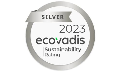 2023 EcoVadis Silver Sustainability Rating