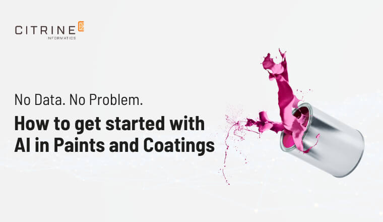 No Data No Problem: How to get started with AI in Paints and Coatings