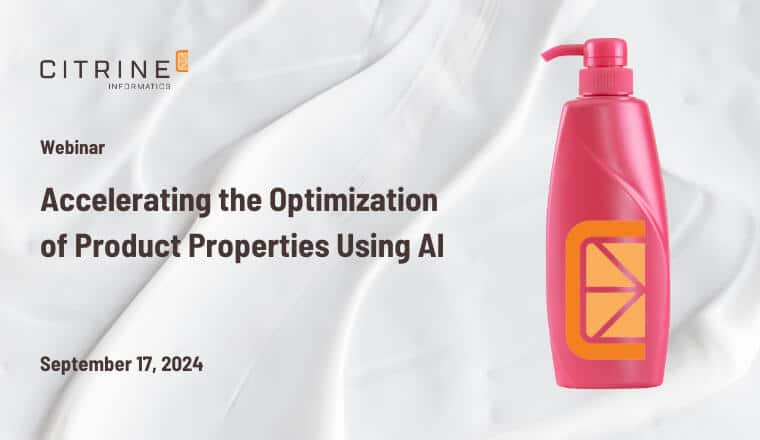 Accelerated Optimization of Product Properties Using AI