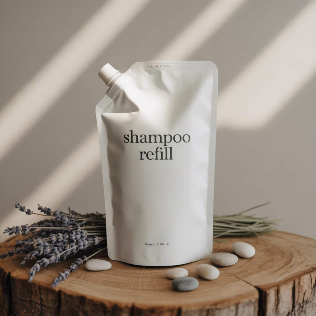 shampoo refill packaging