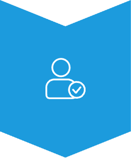 person with check mark icon